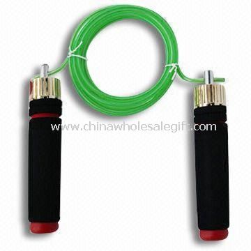 Weighted Jump Rope with Steel Handle and Foam Cover Outside