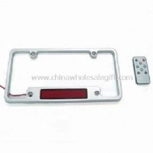 Licencia de coches Plate Frame con pantalla LED images