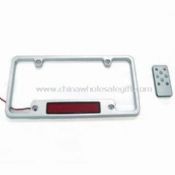 Car License Plate Frame mit LED-Anzeige images