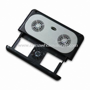 Portable Notebook Cooling Pad mit Alu-Deckel und Kunststoff