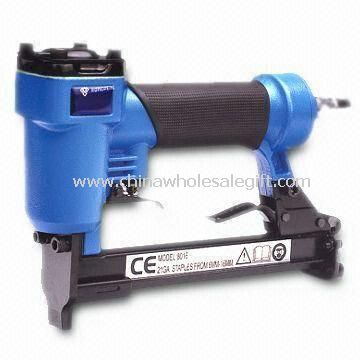 Pneumatic Staple Gun with Soft Rubber Grip and Hardened Alloy Steel Driver
