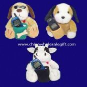 Mobile Phone Holders with Stuffed and Plush Battery-Operated Toy Designs images