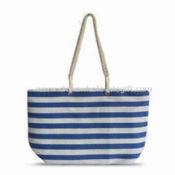 Paper Straw Beach Bag with Cotton Rope Handles images