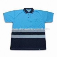 Polo pour hommes en 100 % Polyester avec fonction de forme sèche images