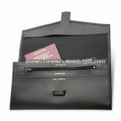 Leather Travel Wallet with Passport Holder images