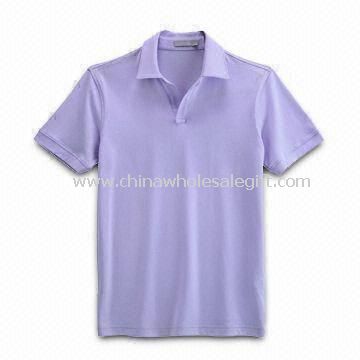 Koszulka Polo męska wykonana z 100% bawełny materiału