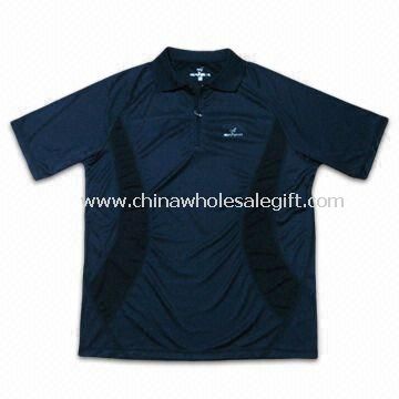 Mens Polo Shirt with Cooldry Fabric and Dry-fit
