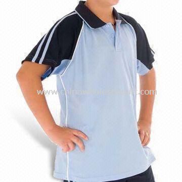 Mens Polo Shirt with Dry-fit Feature