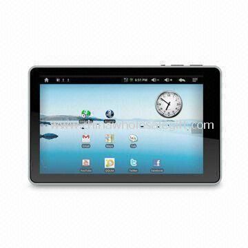 Tablet PC cu panou tactil capacitiv şi rezoluţie 800 x 480 pixeli