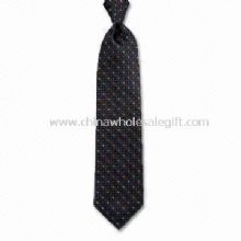 100 % Jacquard Seide Krawatte mit Material aus Seide oder Polyester images