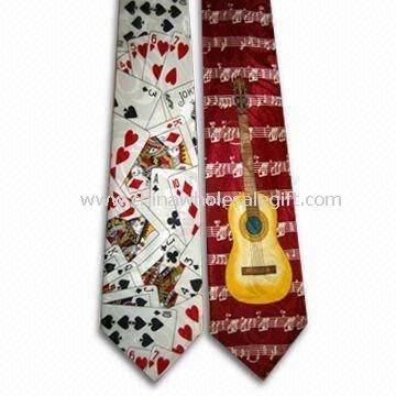 Neckties in Various Designs