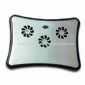 3-ventilateur pour ordinateur portable Cooling Pad avec voyant lumineux et à faible bruit small picture