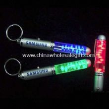 Blinkende Schlüsselanhänger mit Granulat in Flüssigkeit images