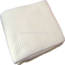 100% cotton hospital thermal cellular blanket images
