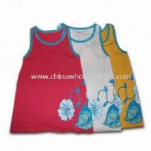Camiseta Womens suave hecha de bambú del 70% y 30% algodón materiales images