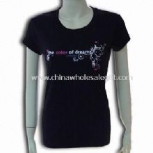 Γυναικεία T-shirt αντιδραστική χρωστική ουσία κατασκευασμένα από 100% βαμβάκι images