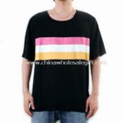Black Mens T-shirt Made of 70% Bamboo and 30% Cotton images