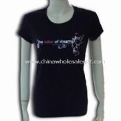 Kvinner reaktive Dye t-skjorte laget av 100% bomull images