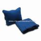 Travel Blanket Made of Double Brushed and Single Napped Anti-pilling Polyester Fleece small picture