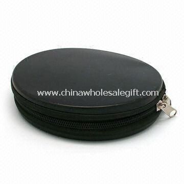 CD Wallet with Zipper Made of Tinplate