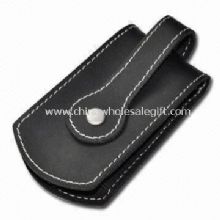 Key Wallet in Black Color Made of Leather images