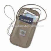 Passport Neck Pouch with Two Large Compartments images