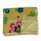 Childrens imprimé couverture d&#39;ouatine de corail mou avec Backside Satin Polyester small picture