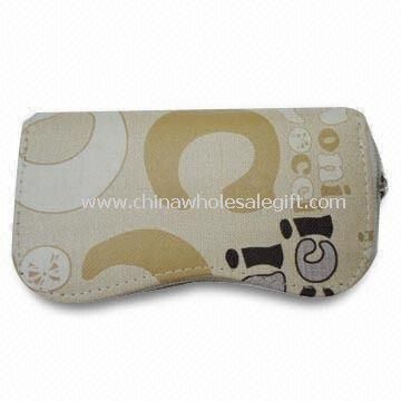 Womens Fabric Wallet with Design Printing and Zipper