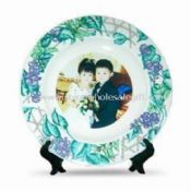 7,5-Zoll-Sublimation Rim Plate mit Vine Design images