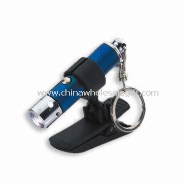 به رهبری نور با تغییر دکمه کلیپ های نور و Keychain