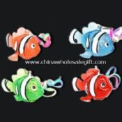 Fish-shaped Flashing Novelty Lights with LED and Keychain images