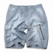 Pendek Jeans dengan beberapa kantong dan ritsleting terbuat dari 100% Cotton Fabric images