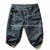 Střední dámské džínové kalhoty images
