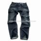 Мужские джинсы/брюки сделаны из 100% хлопковой джинсовой ткани small picture