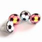 Fotboll avtryck LED blinkande Ring med 18mm innerdiameter small picture