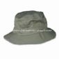 Bucket Hat Made of Waxed Cotton and Flannel small picture