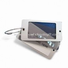 Metal Luggage Tag with Acrylic Plate and Paper Card Materials images