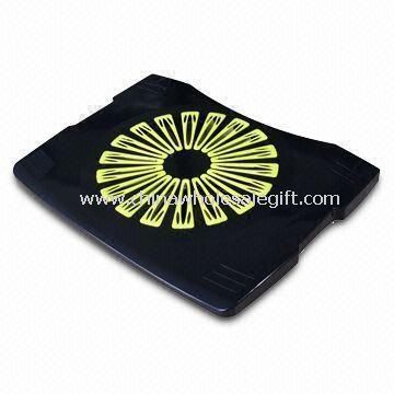 Laptop Cooling Pad com tensão de 5V e built-in de luz LED