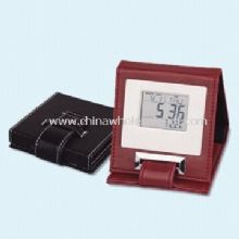 World-Time Calendar Alarm Clock in Aluminum and Translucent Case images