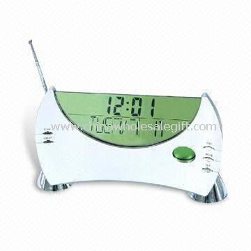 Multifunction FM Radio with Calendar Countdown and Temperature Display