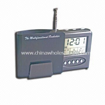 Multifunction Radio with Calendar Alarm and Temperature Function