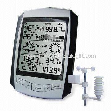 Professional Weather Station with Detailed Display of Rainfall Data