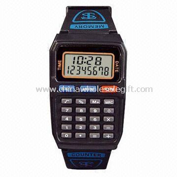 Reloj calculadora de 8 dígitos