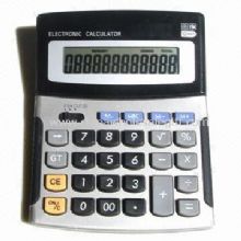 Calculatrice de bureau 12 chiffres et fonction de retour arrière images