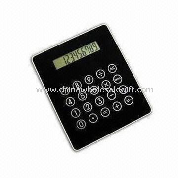 Mouse Pad with Touchscreen Calculator and LED Light