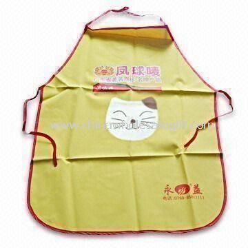 Non-conductive Cooking Apron Made of PVC and Nylon Polyester