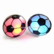 Fotboll avtryck LED blinkande Ring images