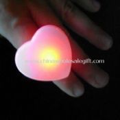 Kalp şekli tasarım LED parmak Ring images