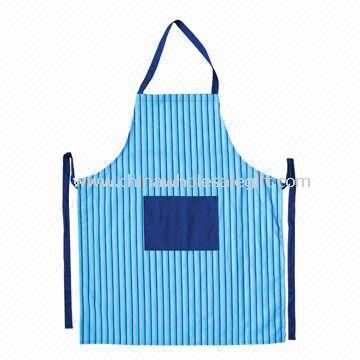 Cooking Apron Made of Cotton Twill Woven