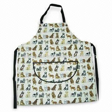 Cooking Apron with Customized Design Printing Made of 100% Cotton